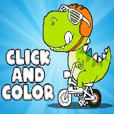 Click And Color Dinosaurs