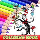 Coloring Book for Cat In The Hat