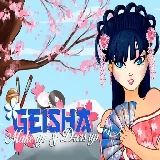 Geisha make up and dress up