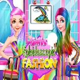 Girls Kaleidoscopic Fashion