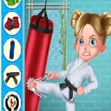 Karate Girl Vs School Bully