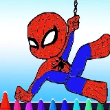 Spiderman Coloring Game