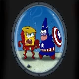 spongebob iron