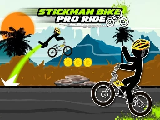 Stickman Bike : Pro Ride oyununu sende hemen oyna, hemde bedava